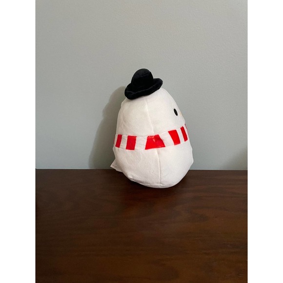 Squishmallows Manny the Snowman 8 inch Stuffed Plush - Picture 4 of 4